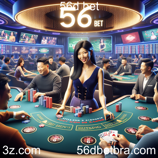 Atraia a Emoção dos Jogos Ao Vivo na 56d Bet